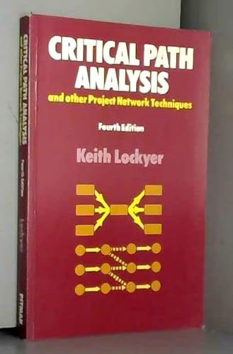 Stock image for Critical Path Analysis and Other Project Network Techniques for sale by WorldofBooks