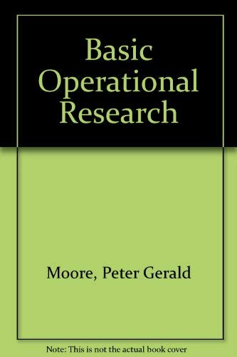 Stock image for Basic Operational Research for sale by Reuseabook