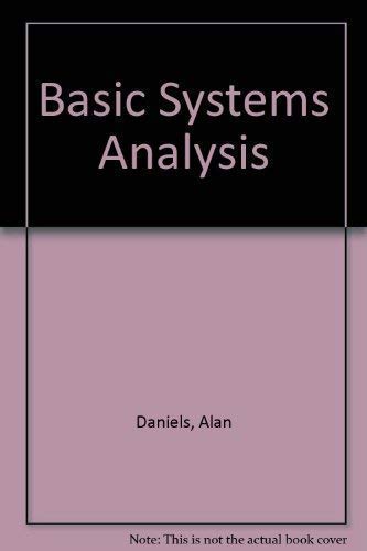 Imagen de archivo de Basic Systems Analysis a la venta por WorldofBooks