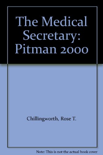 9780273021148: The Medical Secretary: Pitman 2000