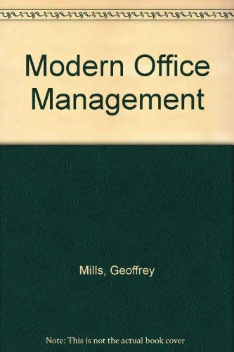 Stock image for Modern Office Management for sale by AwesomeBooks