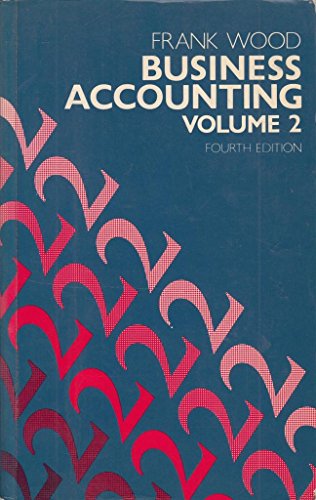 Beispielbild fr Business Accounting: v. 2 zum Verkauf von WorldofBooks