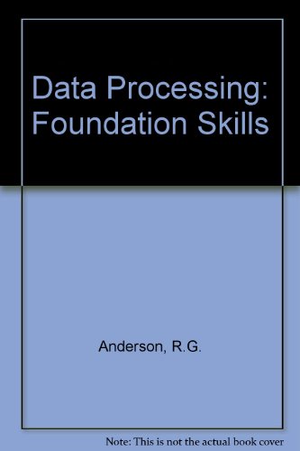 9780273025573: Data Processing: Foundation Skills