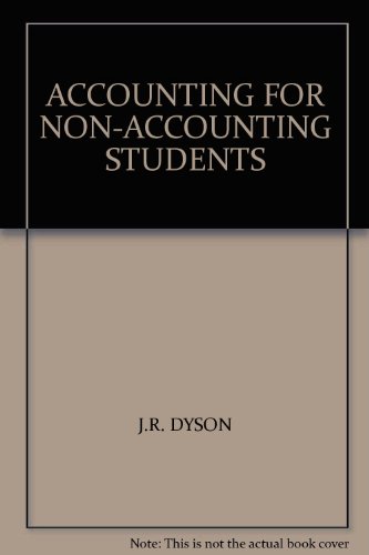 9780273025634: Accounting for Non-Accounting Students
