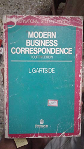 Beispielbild für Modern Business Correspondence (ISE) zum Verkauf von Better World Books