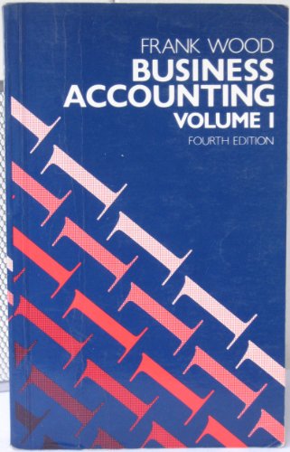 9780273026297: Business Accounting: v. 1