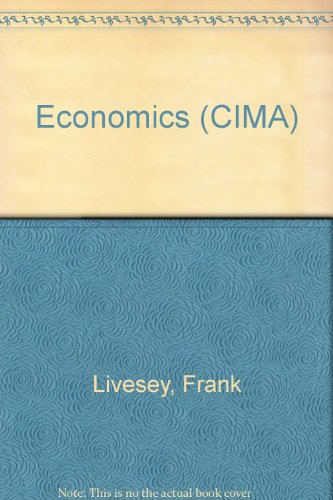 Imagen de archivo de CIMA: Stage 1: Economics (CIMA Study & Revision Pack) a la venta por Mispah books