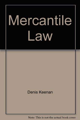 Smith and Keenan's mercantile law (9780273028437) by Smith, Kenneth