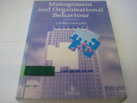 9780273029854: Management and Organisational Behaviour