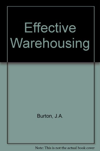 Stock image for Effective Warehousing for sale by AwesomeBooks