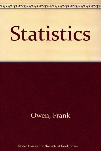 Beispielbild fr Statistics zum Verkauf von WorldofBooks