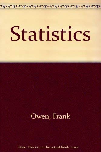 Imagen de archivo de Statistics a la venta por WorldofBooks