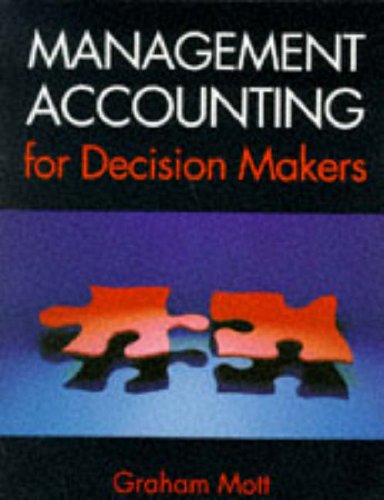 Beispielbild fr Management Accounting for Decision Makers zum Verkauf von AwesomeBooks