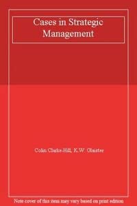 Beispielbild fr Cases in Strategic Management zum Verkauf von AwesomeBooks