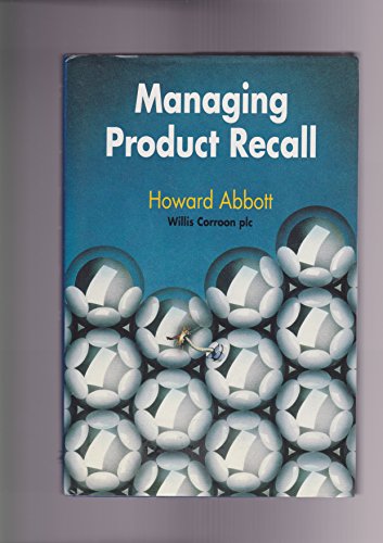 Stock image for Managing Product Recalls for sale by Better World Books