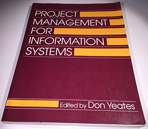 Beispielbild fr Project Management for Information Systems zum Verkauf von AwesomeBooks