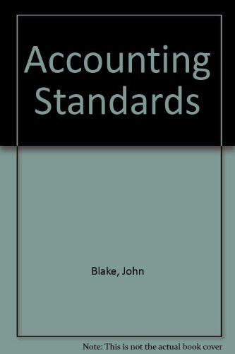 Beispielbild fr Accounting Standards zum Verkauf von WorldofBooks