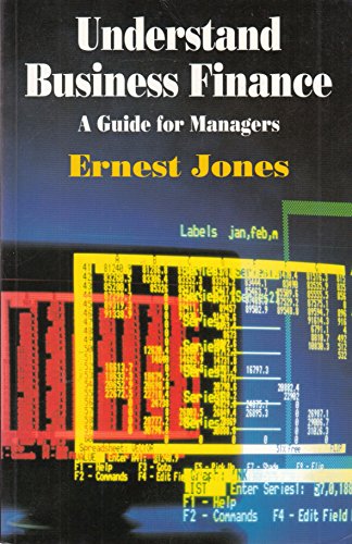 Beispielbild fr Understanding Business Finance : A Guide for Managers zum Verkauf von Better World Books