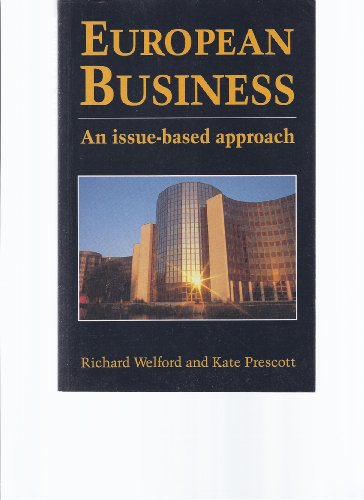 Imagen de archivo de European Business: An Issue-based Approach a la venta por Simply Read Books