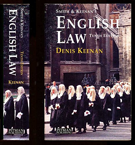 Imagen de archivo de Smith and Keenan's English Law a la venta por WorldofBooks