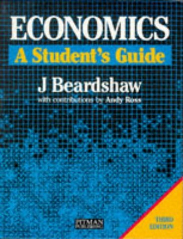 Stock image for Economics: A Student's Guide for sale by WorldofBooks