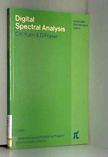 Beispielbild fr Digital Spectral Analysis zum Verkauf von Better World Books