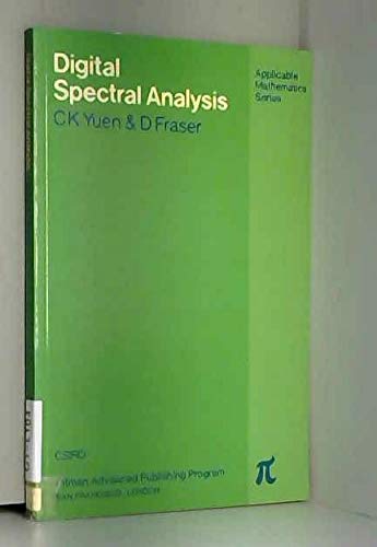 9780273084396: Digital Spectral Analysis (Applicable mathematics serices)