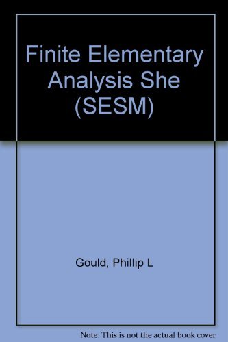 9780273086543: Finite Elementary Analysis She
