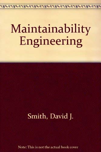 Stock image for Maintainability Engineering for sale by Ammareal