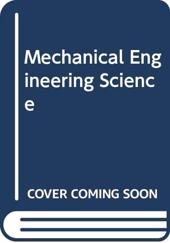 9780273314783: Mechanical Engineering Science