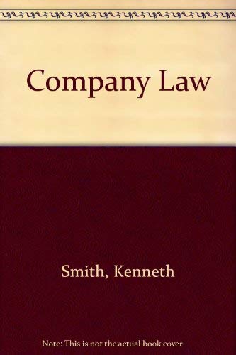 9780273315414: Company Law