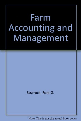 Farm Accounting and Management