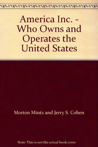9780273317708: America Inc.: Who Owns and Operates the United States