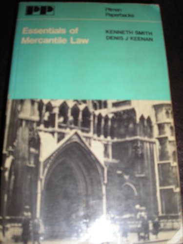 Imagen de archivo de Essentials of Mercantile Law (Pitman paperbacks) a la venta por AwesomeBooks