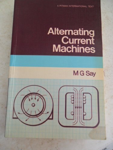 Imagen de archivo de Alternating Current Machines a la venta por WorldofBooks