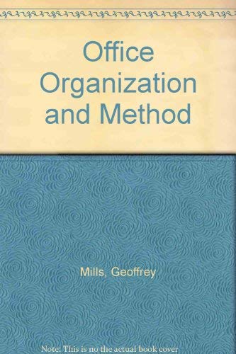 Beispielbild fr Office Organization and Method: A Manual of Administrative Management zum Verkauf von PsychoBabel & Skoob Books