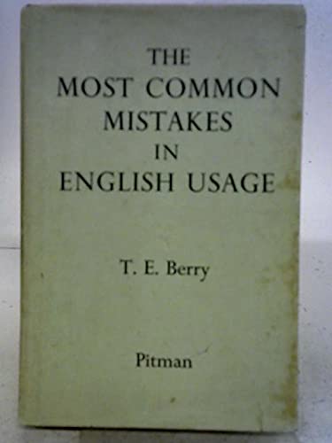 Beispielbild fr Most Common Mistakes in English Usage zum Verkauf von ThriftBooks-Dallas