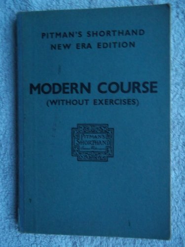 Stock image for Modern Course in Pitman Shorthand for sale by Anybook.com