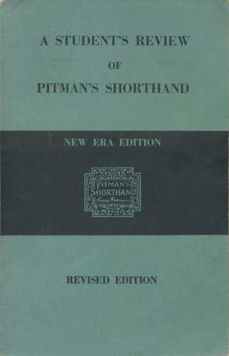 Stock image for A Student's Review of Pitman's Shorthand for sale by Anybook.com