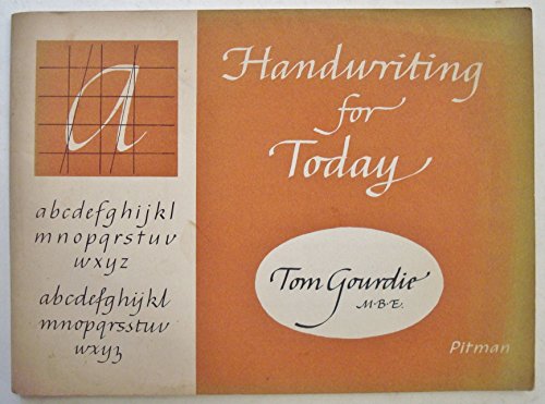 Stock image for Handwriting for Today Gourdie for sale by Optimon Books