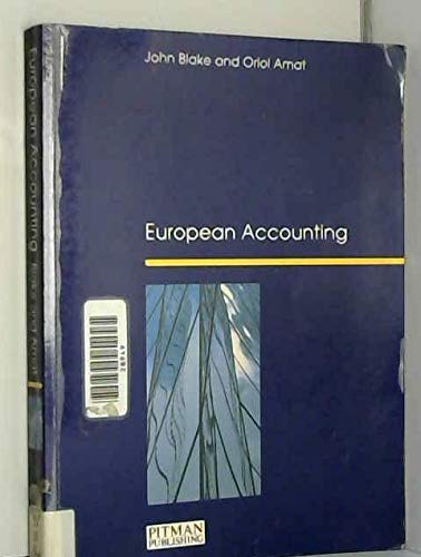 Imagen de archivo de European Accounting a la venta por WorldofBooks