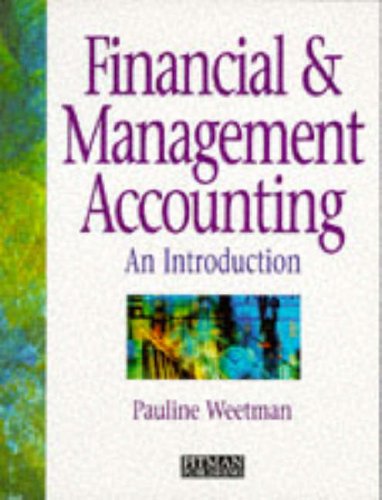 Beispielbild fr Financial and Management Accounting: An Introduction zum Verkauf von WorldofBooks