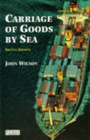 Stock image for Carriage of Goods by Sea for sale by Goldstone Books