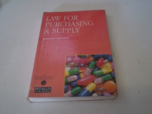 Beispielbild fr Law for Purchasing and Supply zum Verkauf von WorldofBooks
