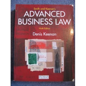 Beispielbild fr Smith and Keenan's Advanced Business Law zum Verkauf von Cambridge Rare Books