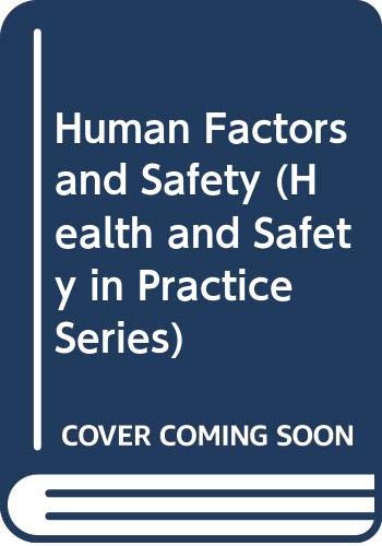 Stock image for Human Factors and Safety for sale by Better World Books Ltd
