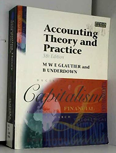 Beispielbild fr Accounting Theory and Practice zum Verkauf von WorldofBooks