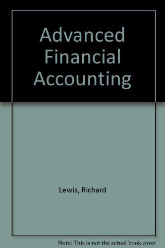 Advanced Financial Accounting