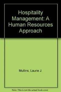 9780273605027: Hospitality Management: A Human Resources Approach