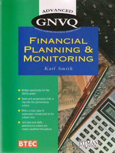 9780273605676: Financial Planning and Monitoring for Advanced GNVQ